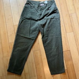Billblass soft olive mom jeans